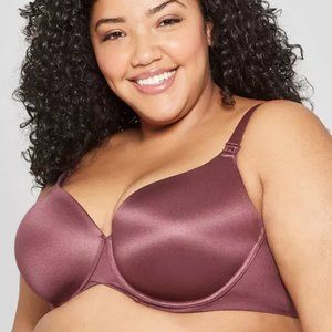 (3) Women's Plus Full Coverage T-Shirt Bra